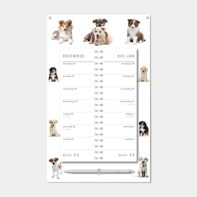 OMSLAGKALENDER 2027 HONDEN