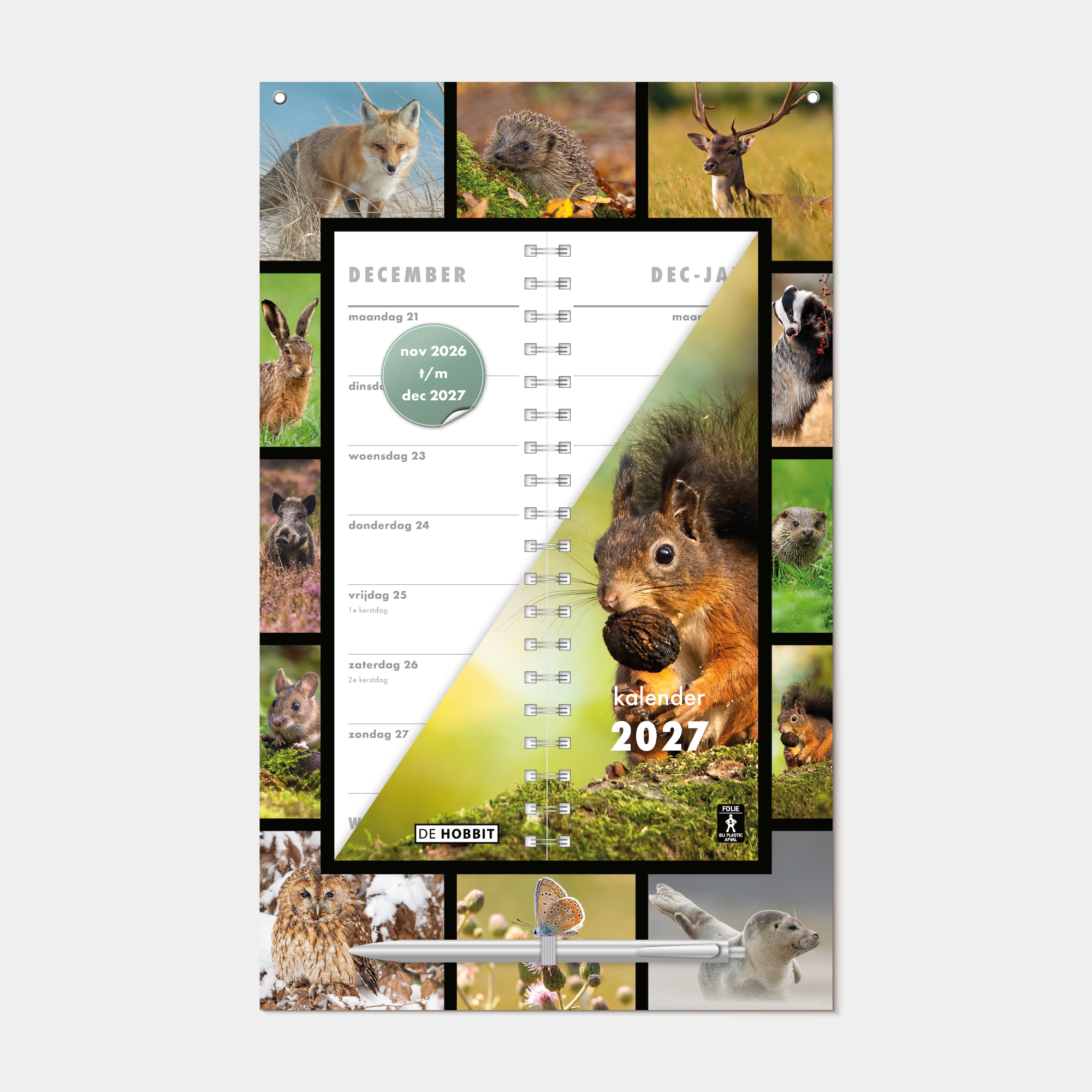 OMSLAGKALENDER 2027 NATUUR