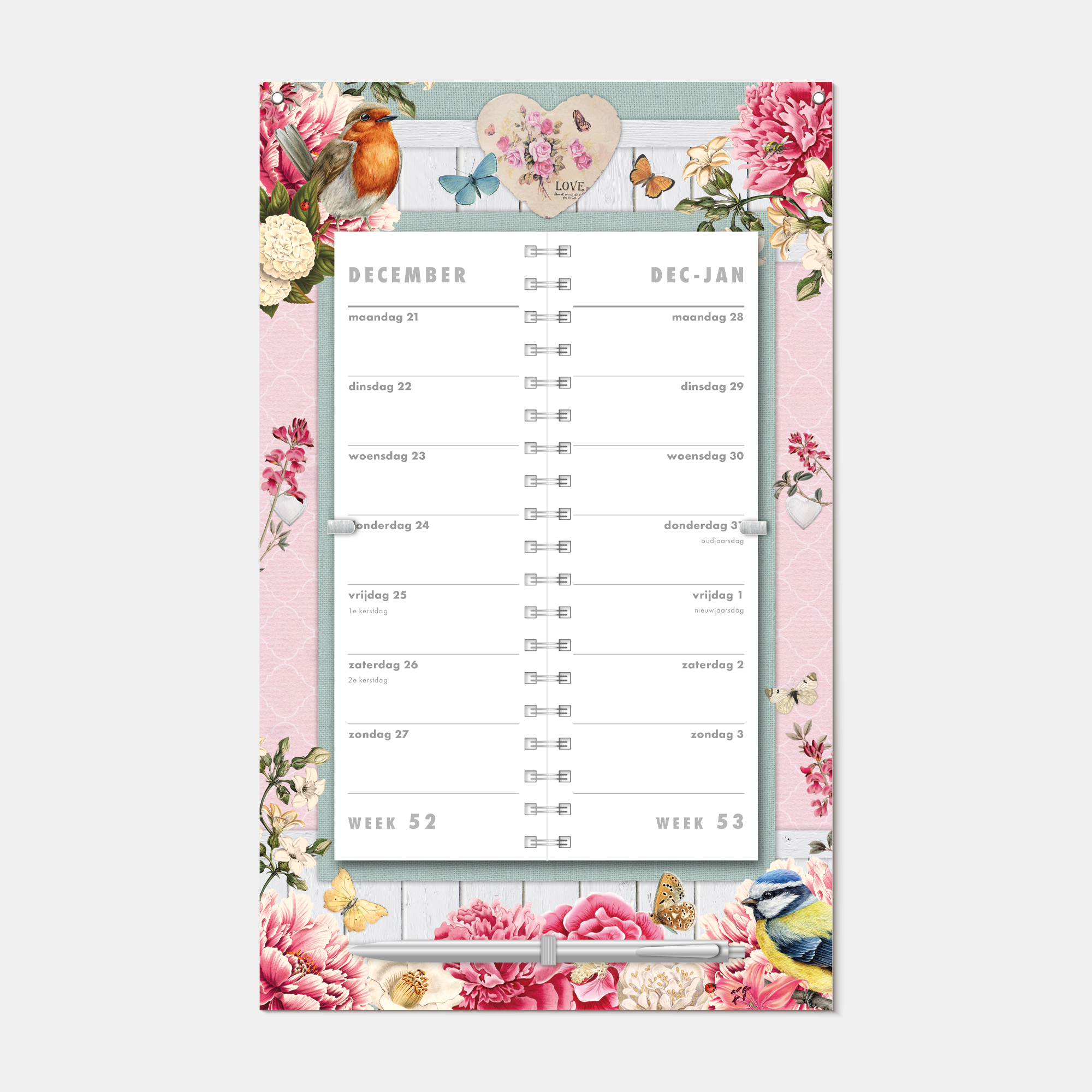 OMSLAGKALENDER 2027 BROCANTE