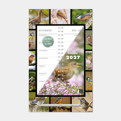 OMSLAGKALENDER 2027 VOGELS