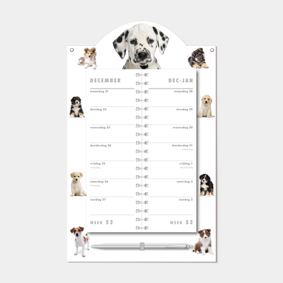 LUXE OMSLAGKALENDER 2027 HONDEN
