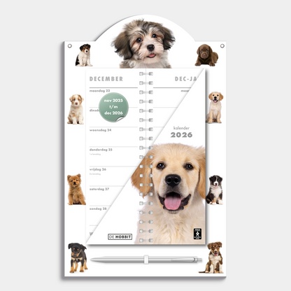 LUXE OMSLAGKALENDER 2026 HONDEN