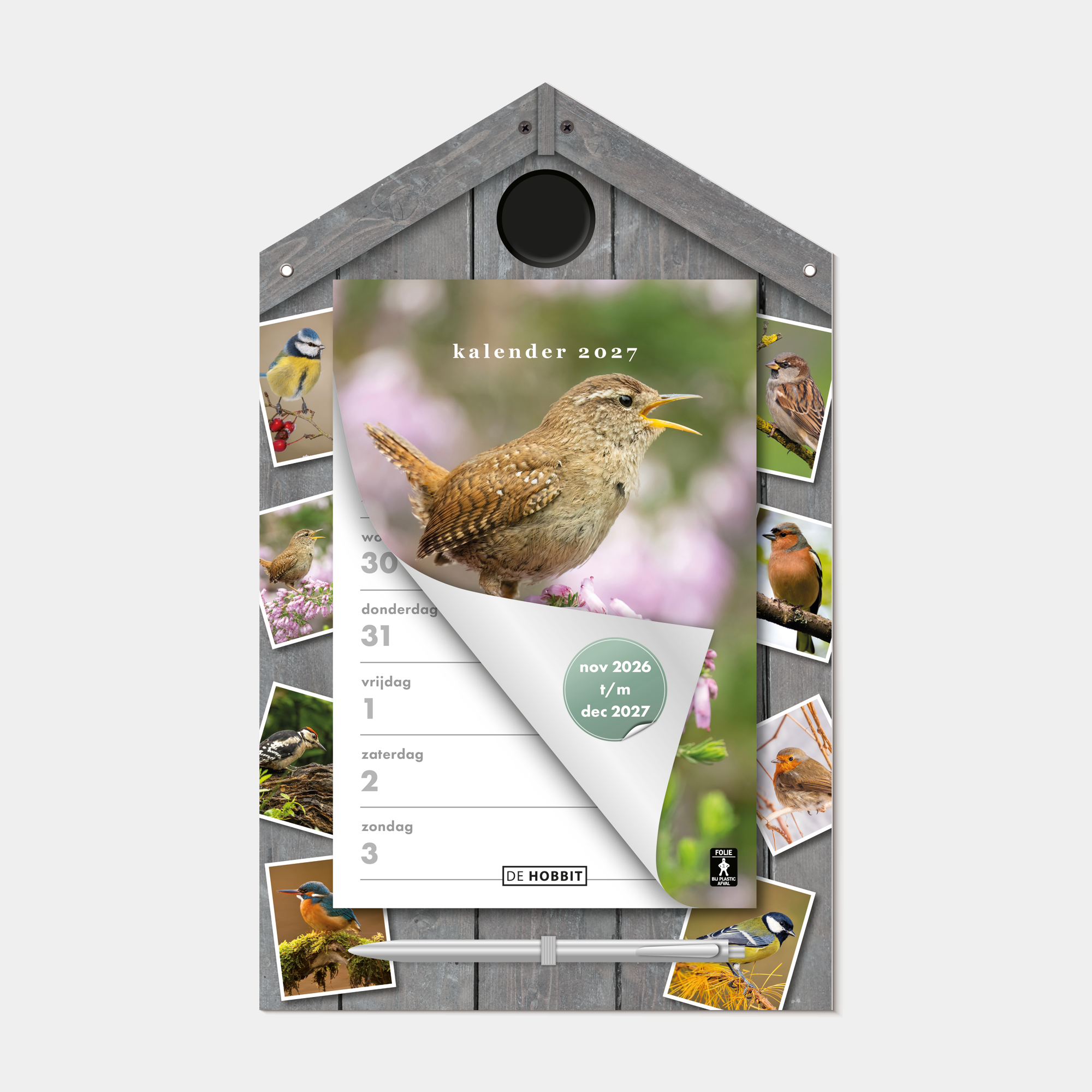 WEEKSCHEURKALENDER 2027 VOGELS