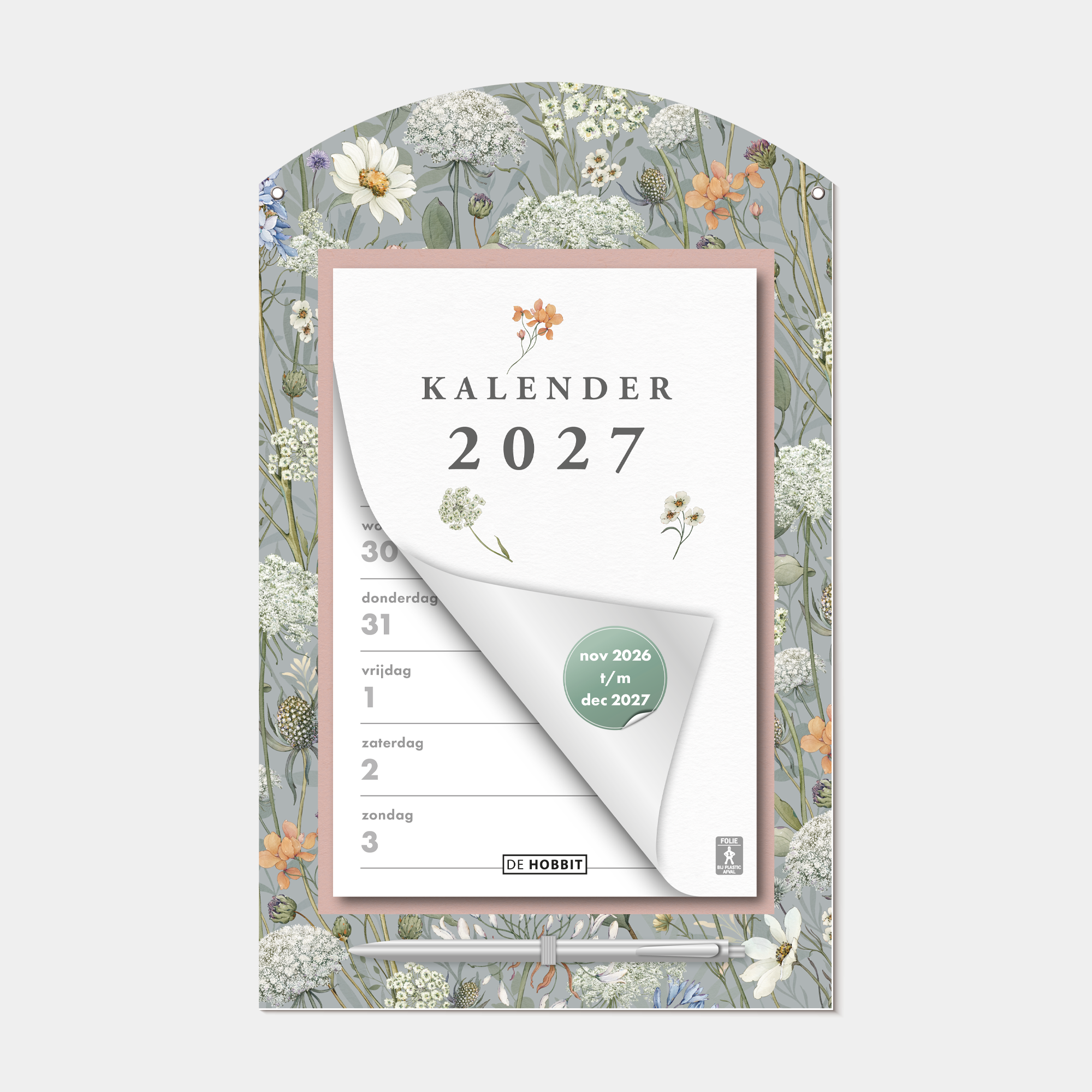 WEEKSCHEURKALENDER 2027 WEIDEBLOEM