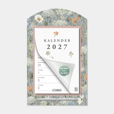 WEEKSCHEURKALENDER 2027 WEIDEBLOEM