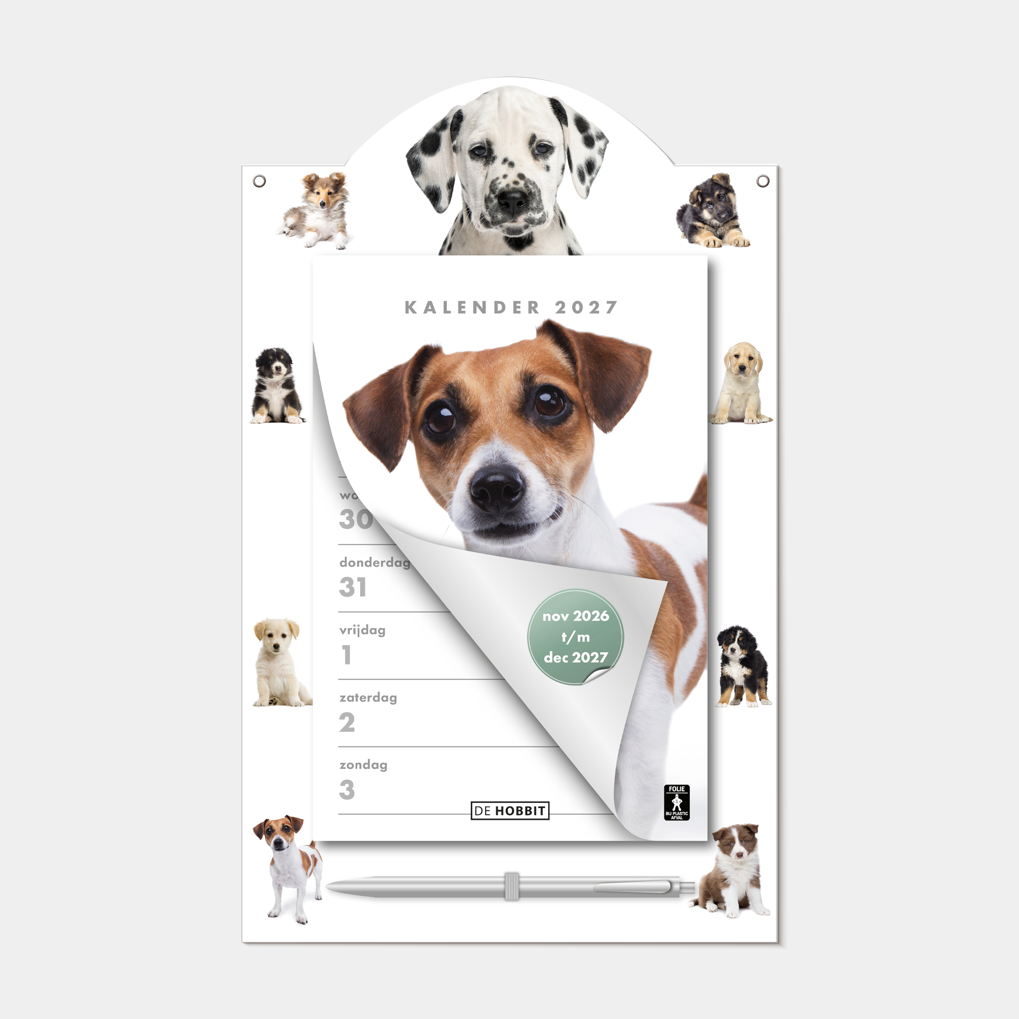 WEEKSCHEURKALENDER 2027 HONDEN
