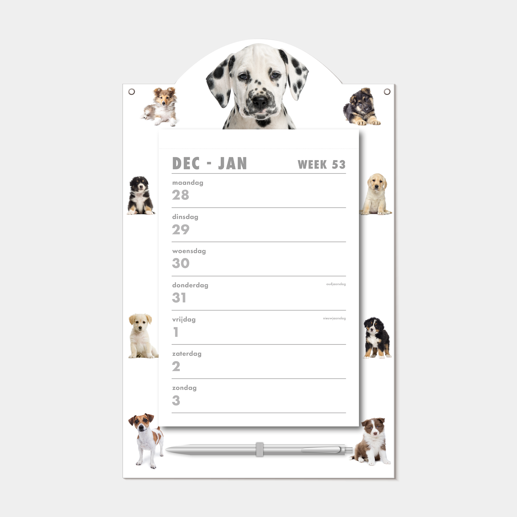 WEEKSCHEURKALENDER 2027 HONDEN
