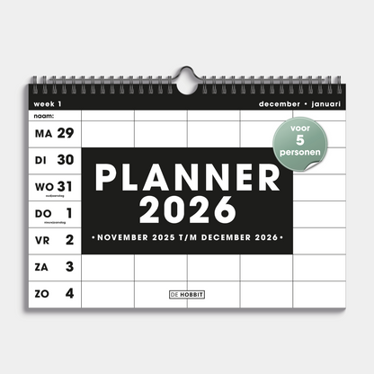 FAMILIEPLANNER 2026 A4 BASIC