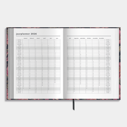 PLANNER 2026 A4 KLASSIEK BOTANISCH
