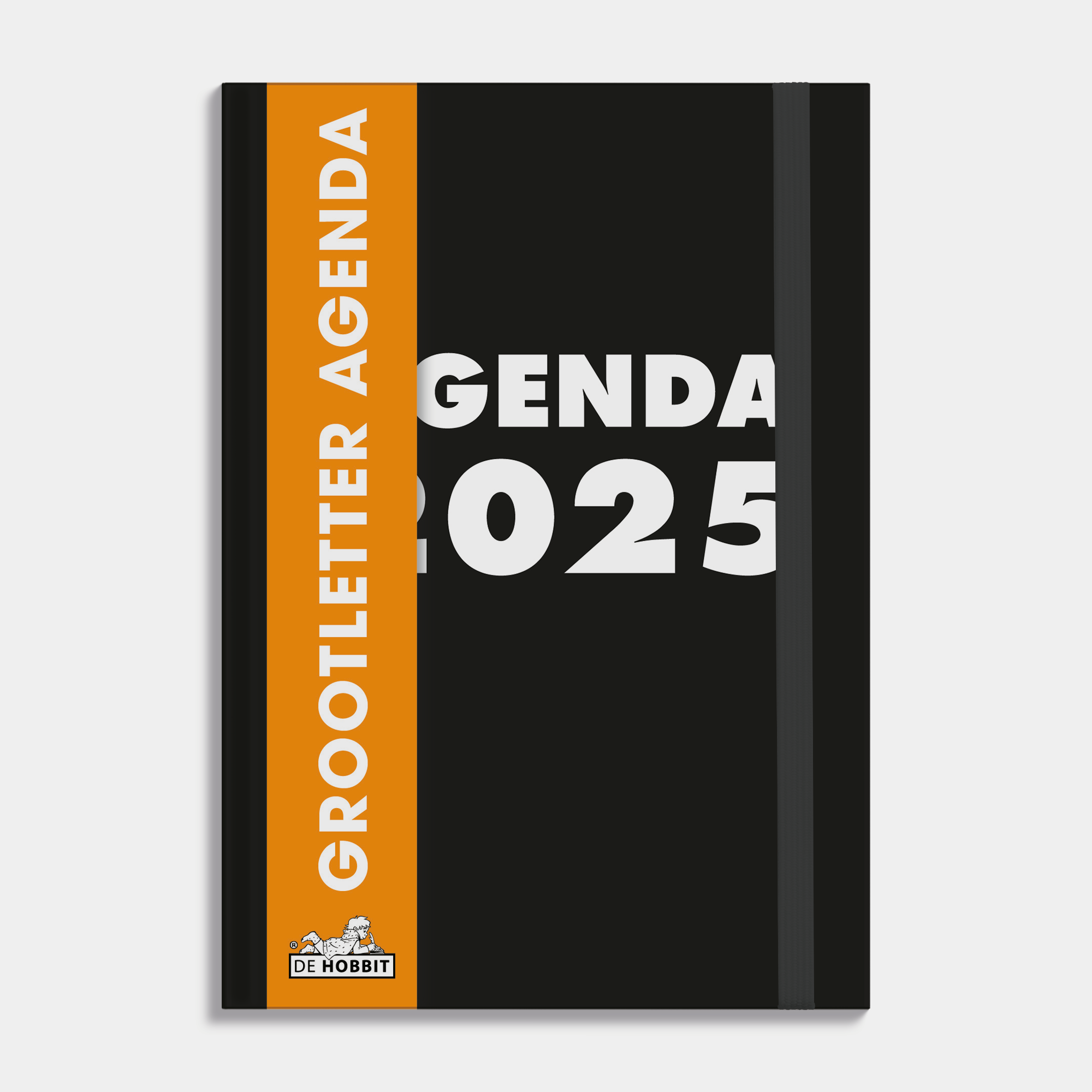 GROOTLETTER AGENDA 2025 A6 ZWART