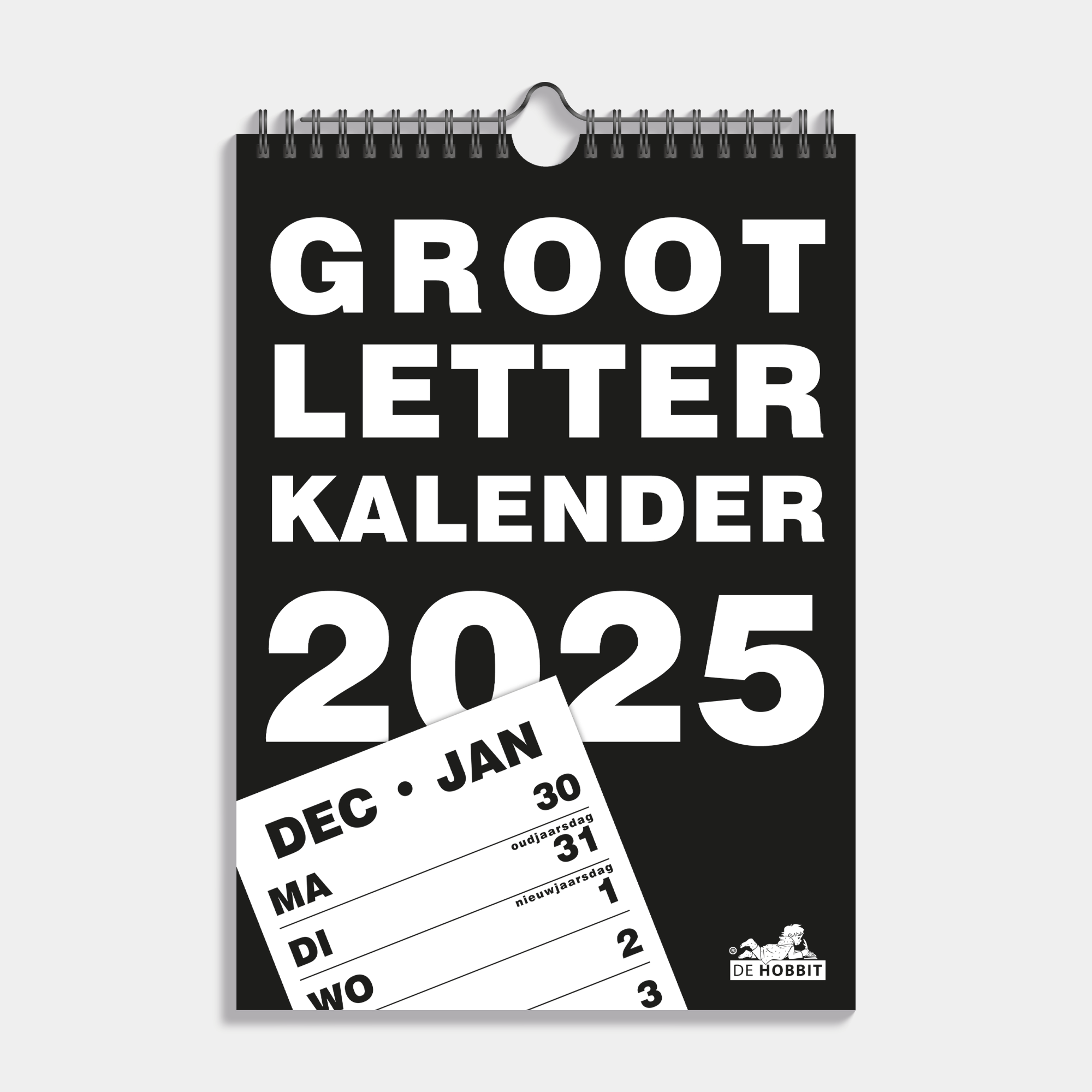 GROOTLETTER WEEKKALENDER 2025 A4