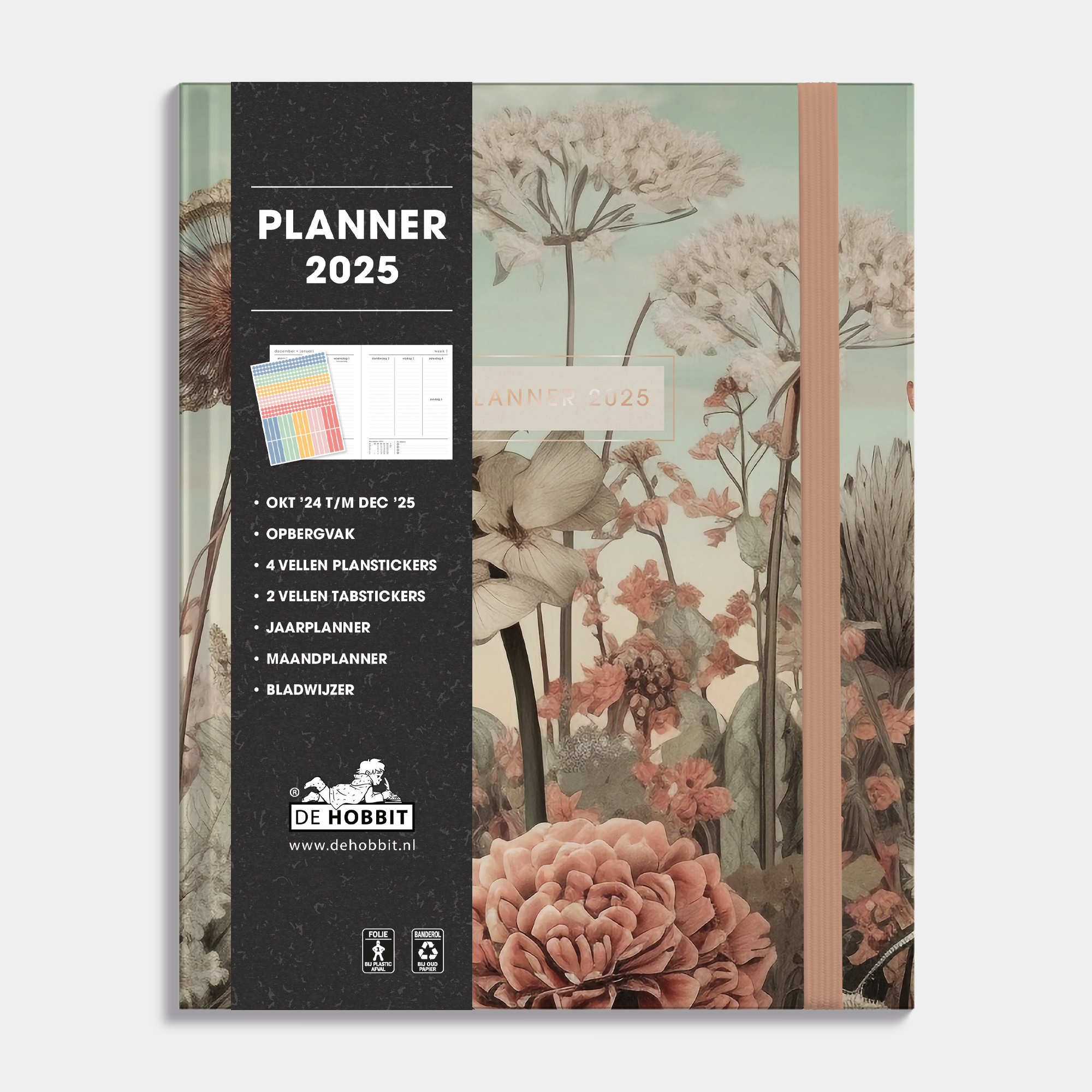 WEEKPLANNER 2025 A5+ VELDBLOEMEN