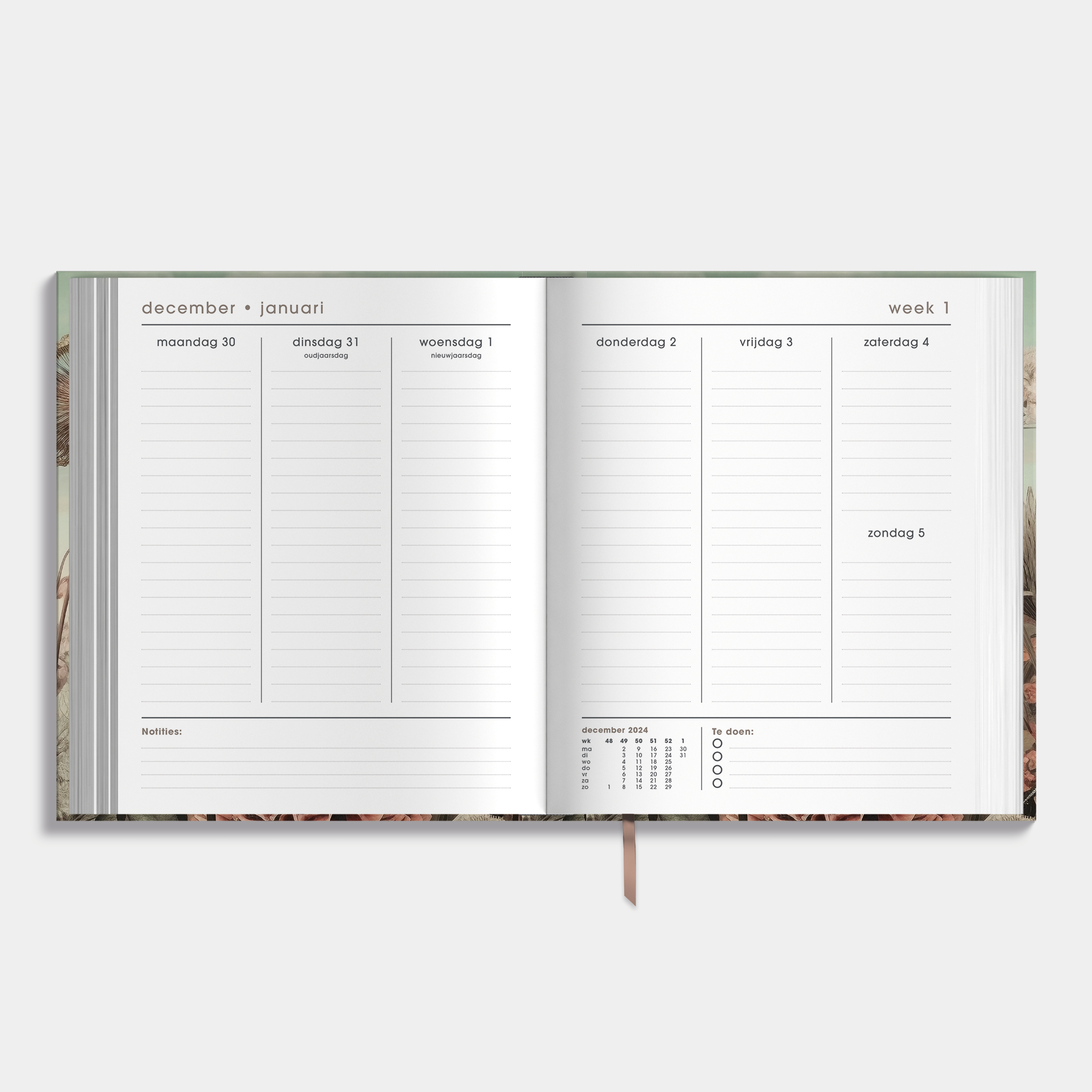 WEEKPLANNER 2025 A5+ VELDBLOEMEN