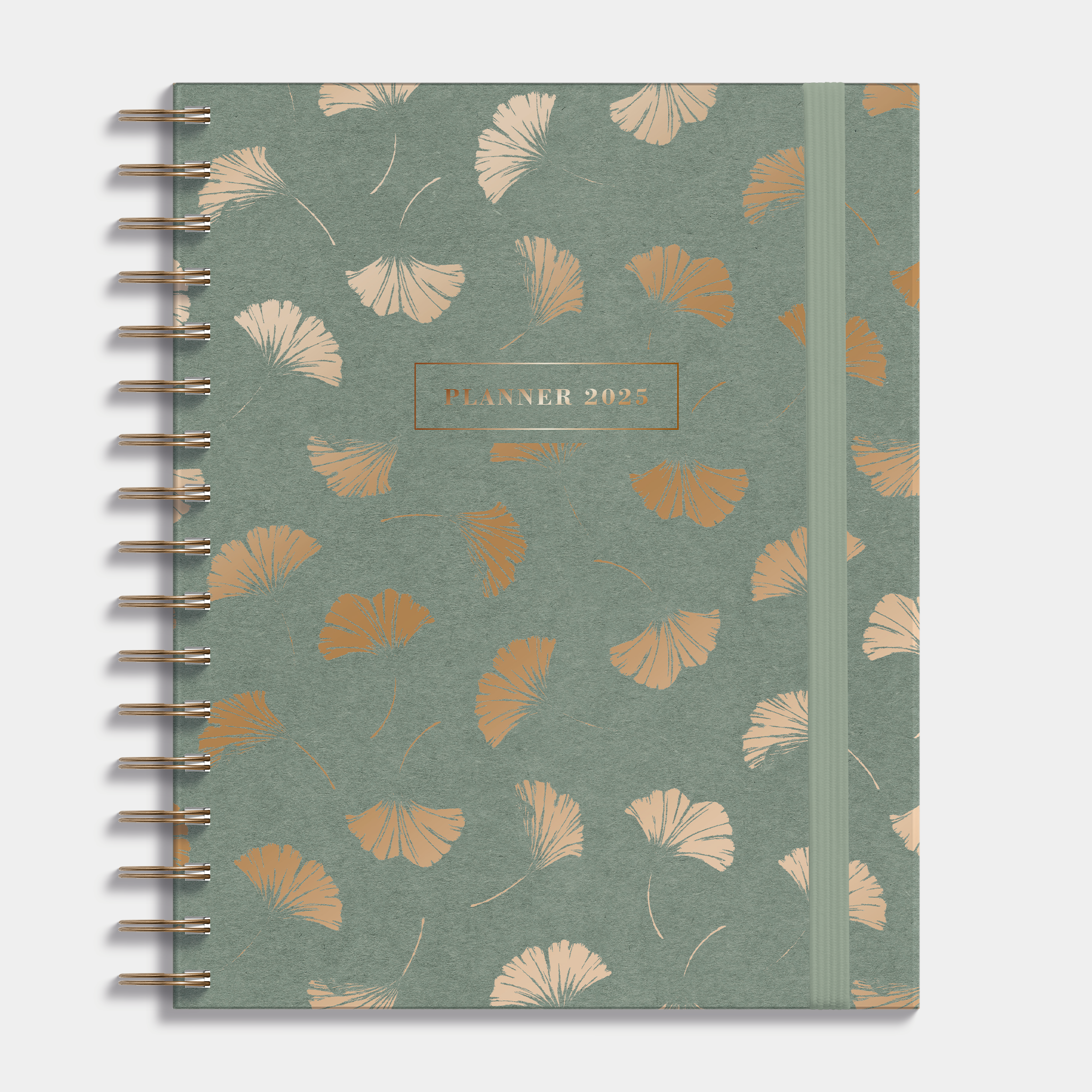 WEEKPLANNER 2025 A5+ GINKGO