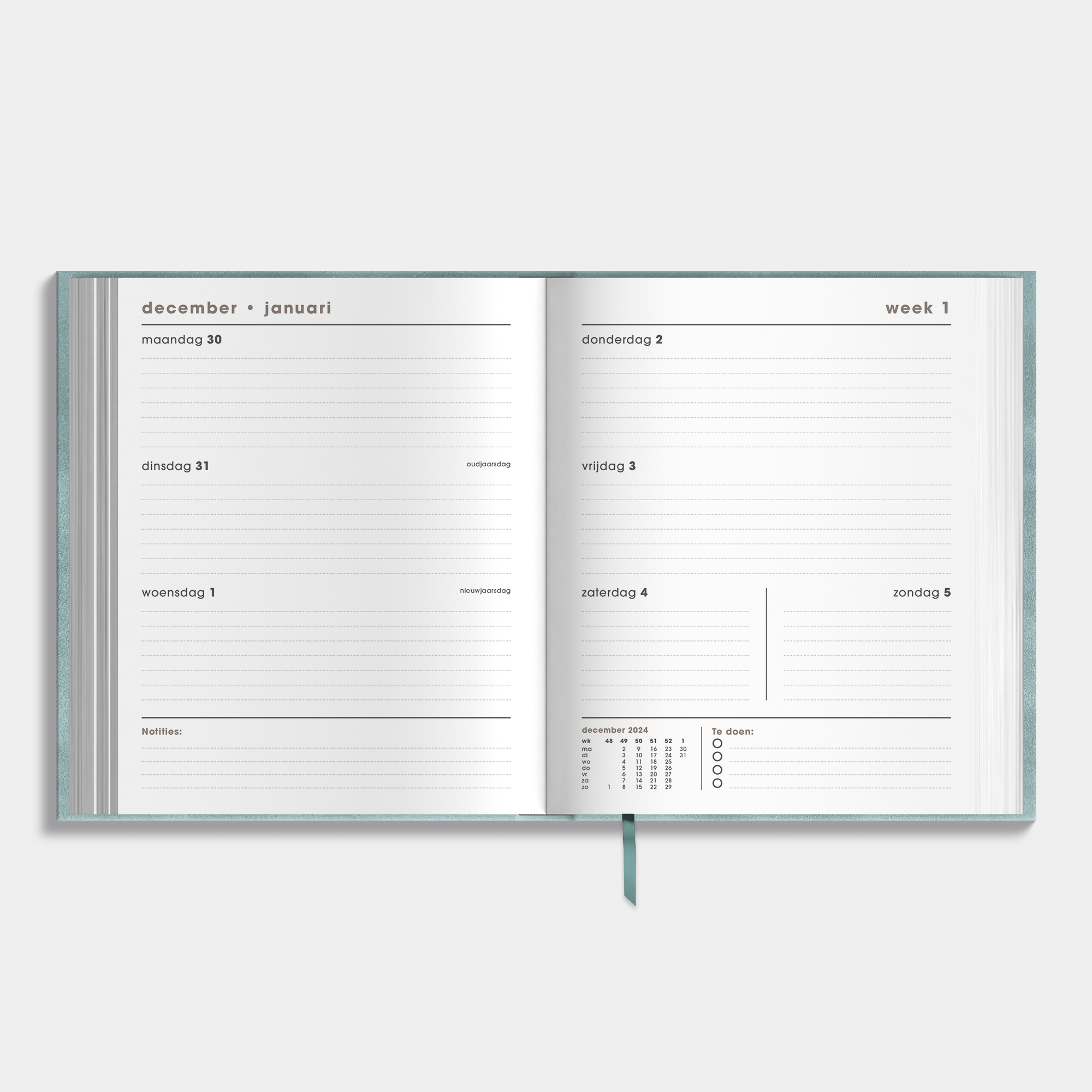 WEEKPLANNER 2025 A5+ ZEN