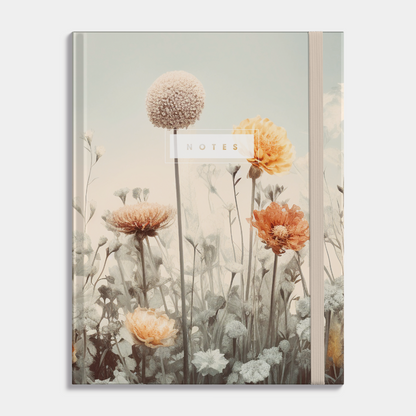 NOTITIEBOEK ±A4 VELDBLOEMEN