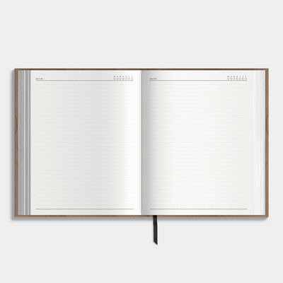 WEEKPLANNER BUNDEL 2026-2027 ±A4 WASHED KRAFT