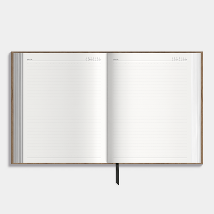 NOTITIEBOEK ±A4 WASHED CRAFT