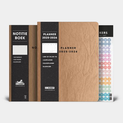 WEEKPLANNER BUNDEL 2025-2026 ±A4 WASHED CRAFT