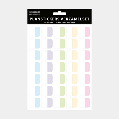 PLANSTICKERS VERZAMELSET