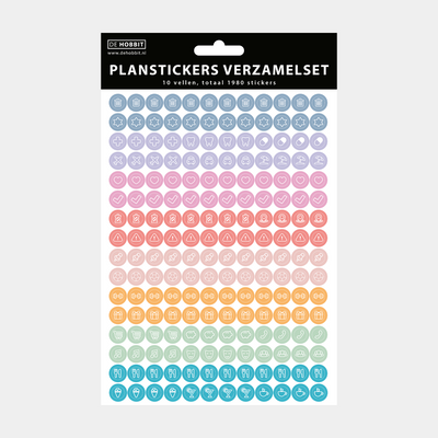 PLANSTICKERS VERZAMELSET