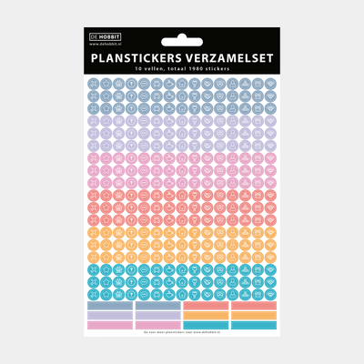 PLANSTICKERS VERZAMELSET