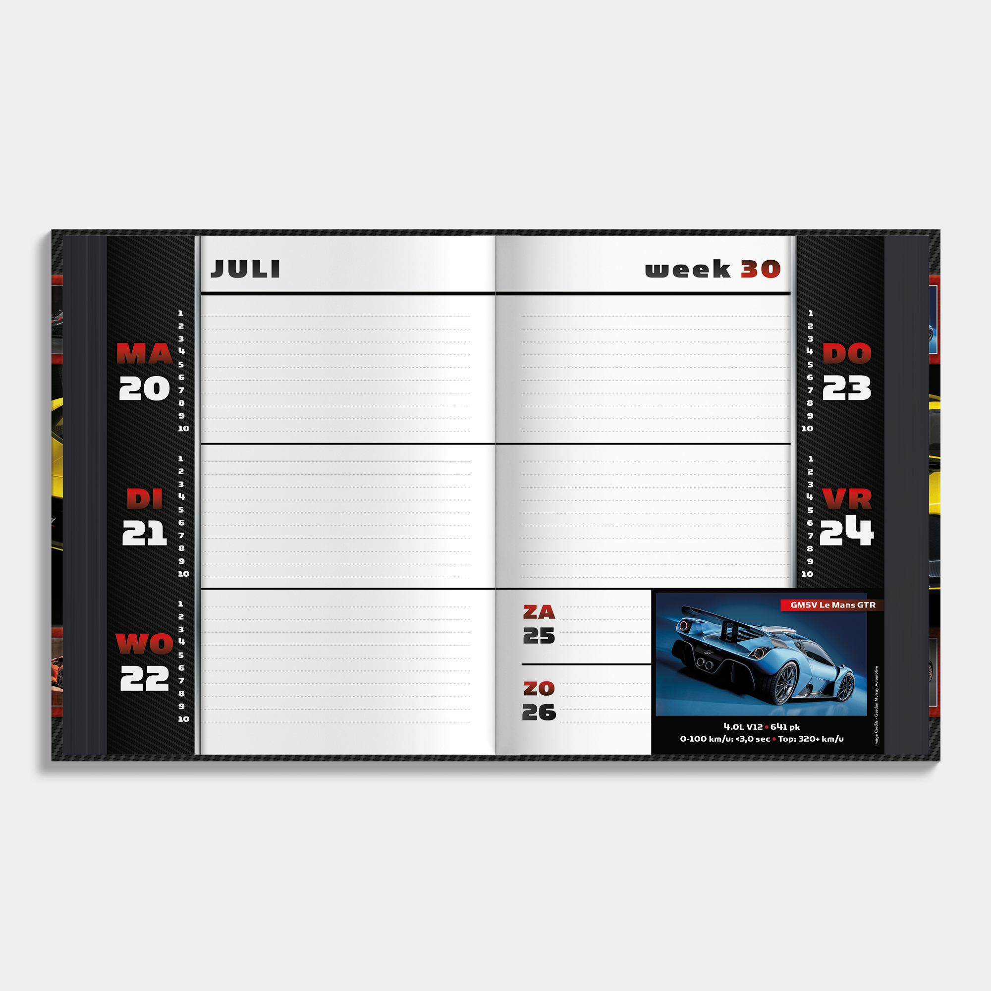 SCHOOLAGENDA 2026-2027 ±A5 EXTREME CARS