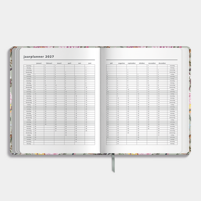 WEEKPLANNER 2026-2027 ±A4 ROMANTISCH