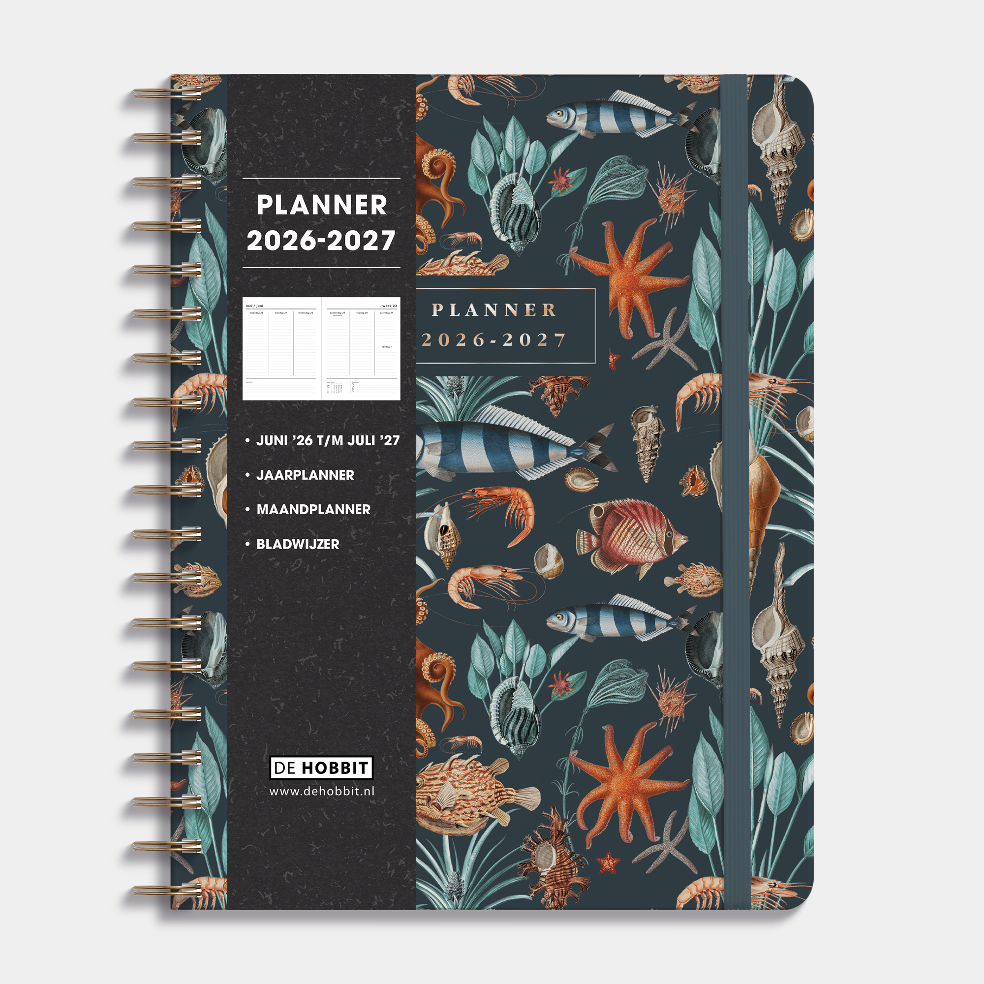 WEEKPLANNER 2026-2027 ±A4 OCEAAN