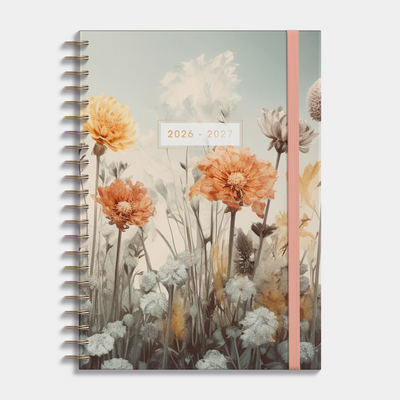 GEZINSPLANNER 2026-2027 A4 VELDBLOEMEN