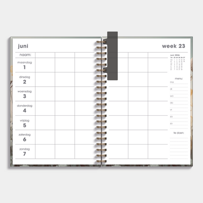 GEZINSPLANNER 2026-2027 A4 VELDBLOEMEN