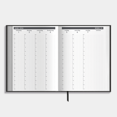 AFSPRAKENAGENDA 2026-2027 A4 LEDERLOOK