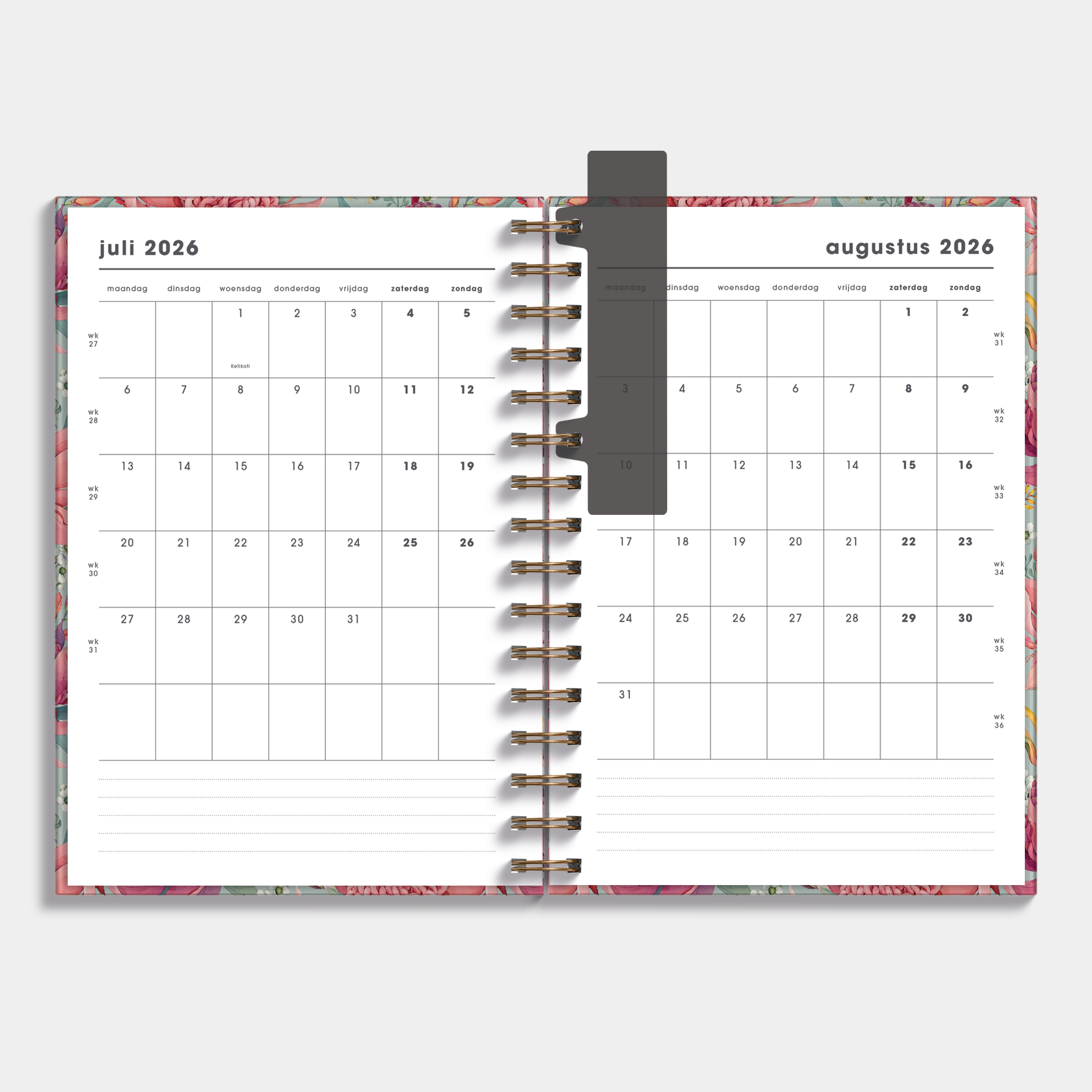 18 MAANDEN AGENDA 2026-2027 A5 TROPISCH