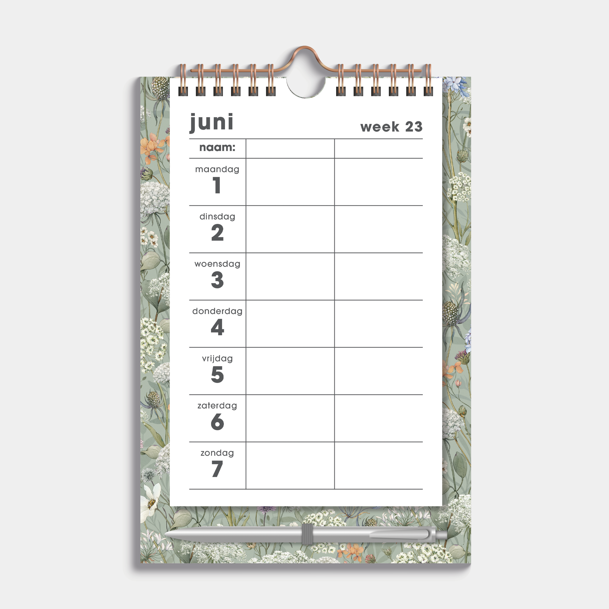 DUOPLANNER 2026-2027 A5+ WEIDEBLOEMEN