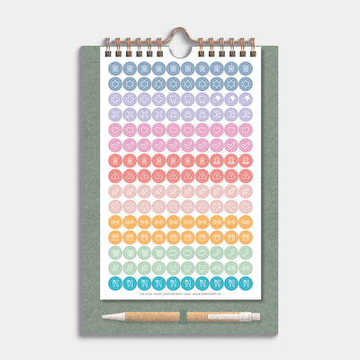 DUOPLANNER 2026-2027 A5+ GROEN