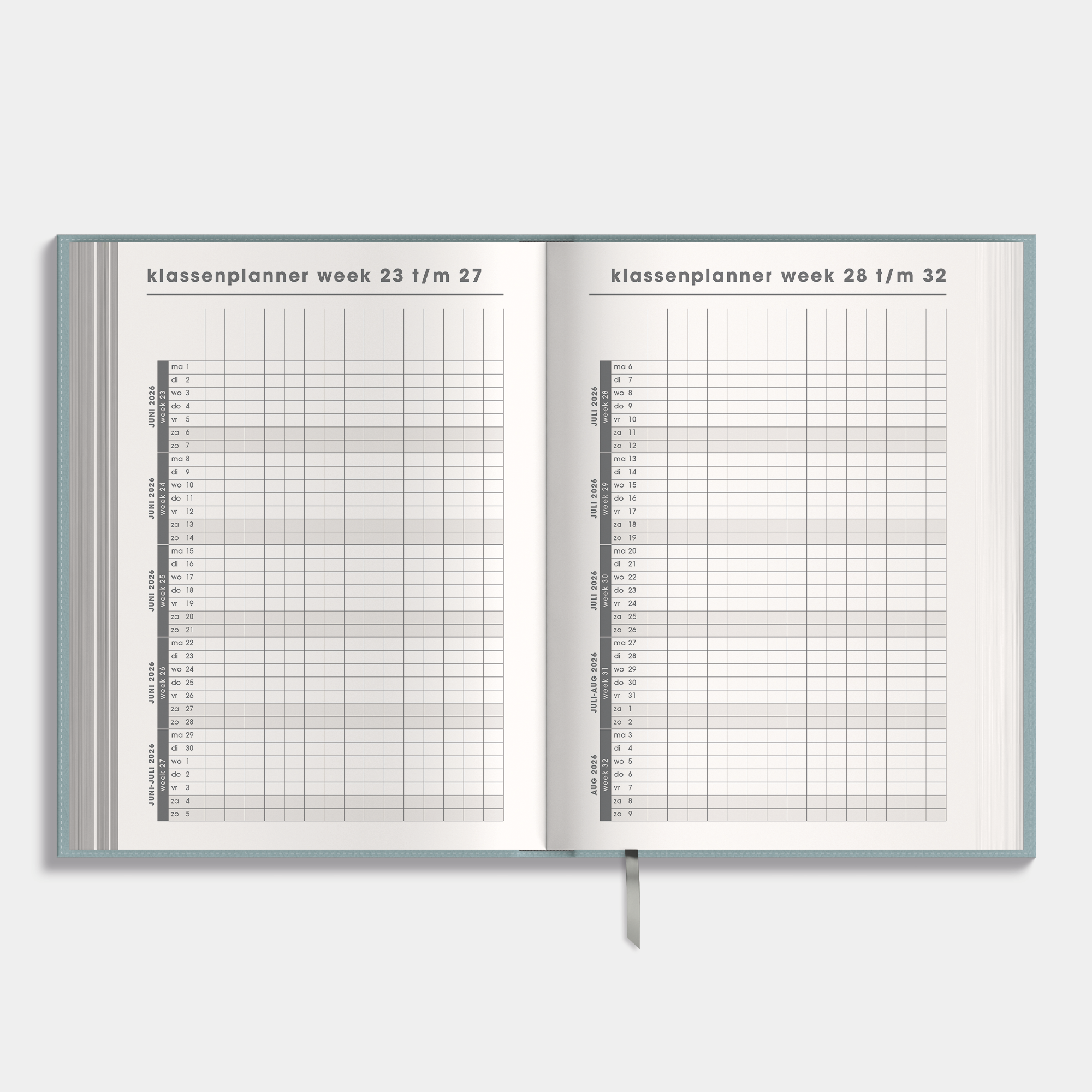 DOCENTENAGENDA 2026-2027 A5 LEDERLOOK