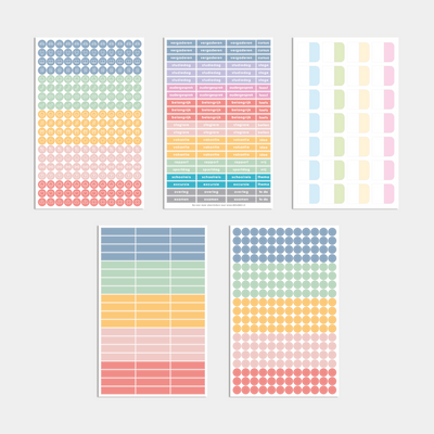 DOCENTENAGENDA 2026-2027 A5 AQUAREL WILDE BLOEMETJES