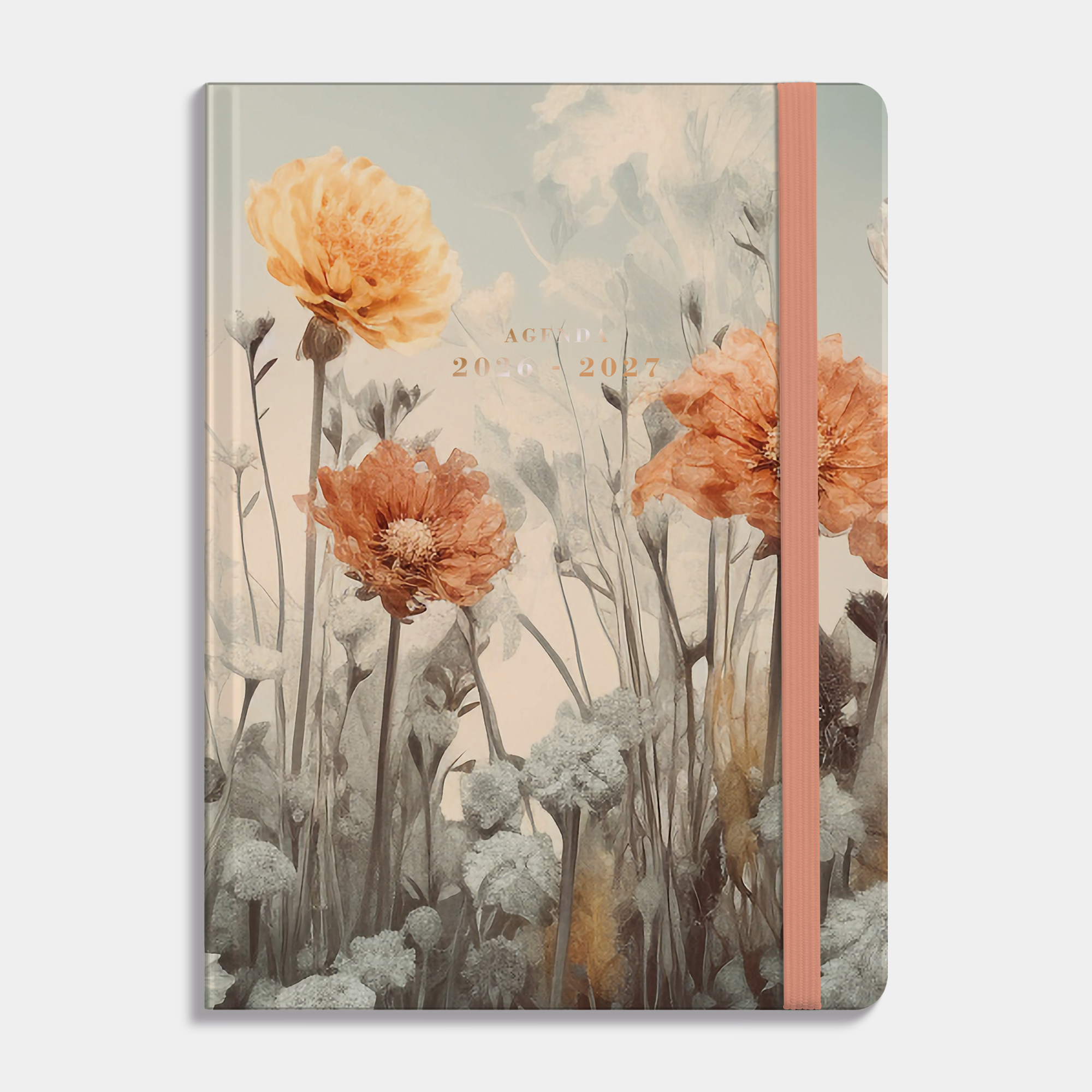 SOFT POCKET AGENDA 2026-2027 A6 VELDBLOEMEN