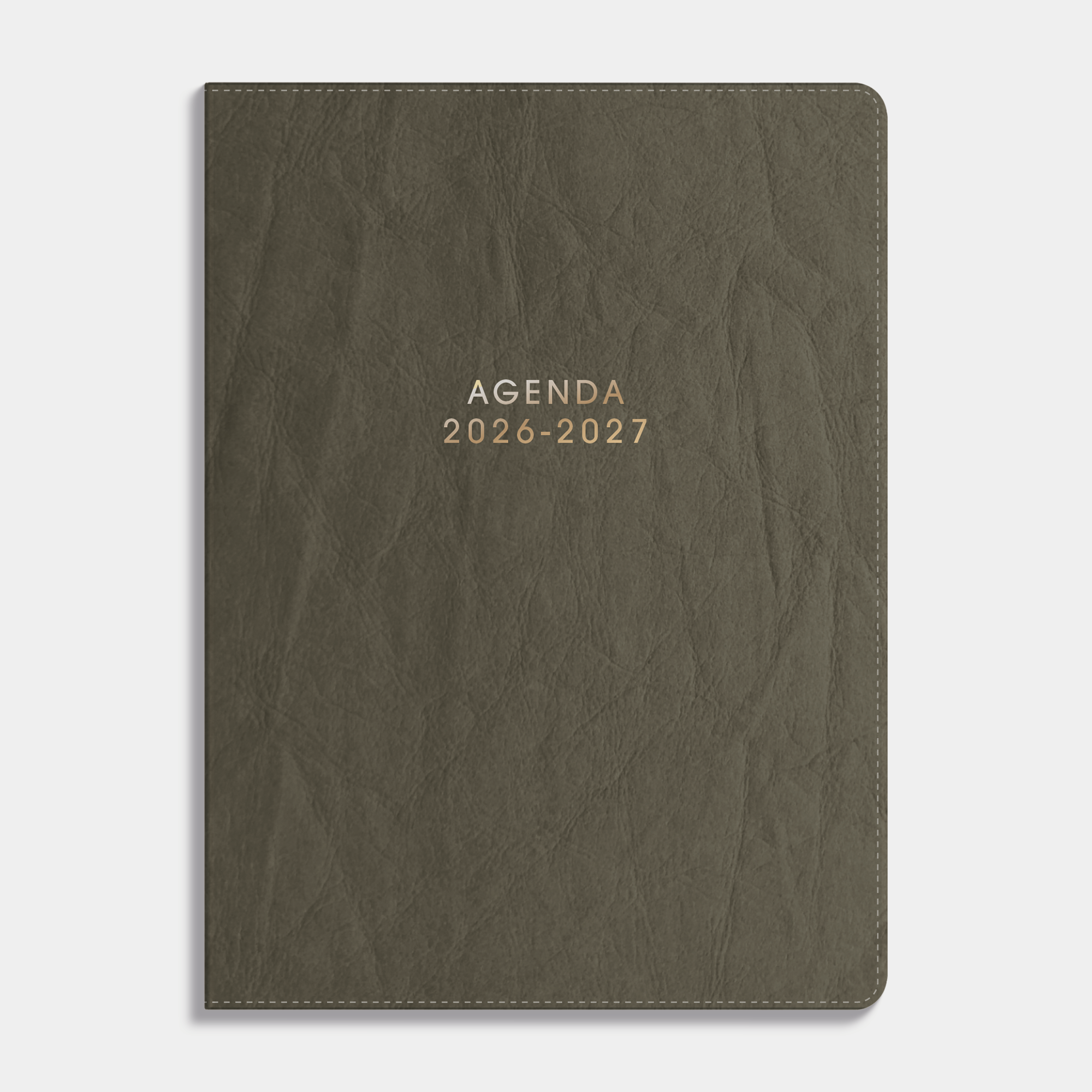 LUXE POCKET AGENDA 2026-2027 A6 WASHED CRAFT
