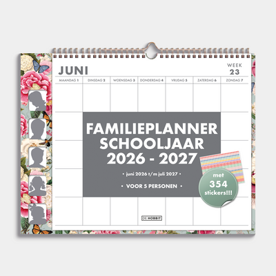 FAMILIEPLANNER 2026-2027 A3+ BROCANTE