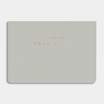 MAANDPLANNER 2026-2027 A5+ WASHED CRAFT