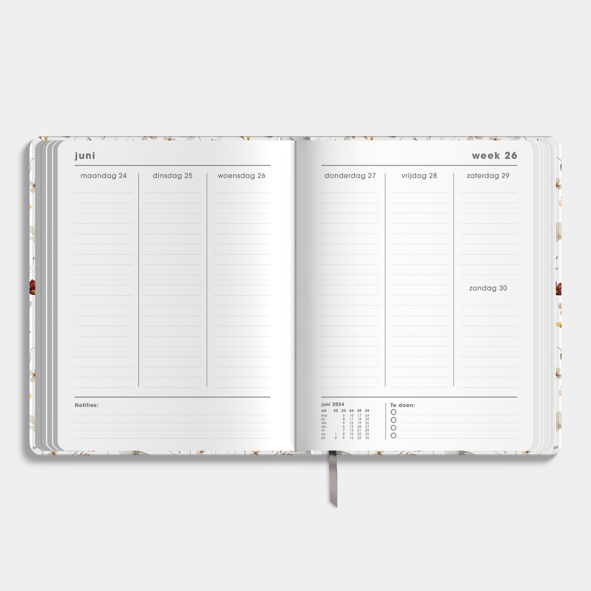 De Hobbit 18 Maanden Agenda 20242025 ±A4 Aquarel Vlinders