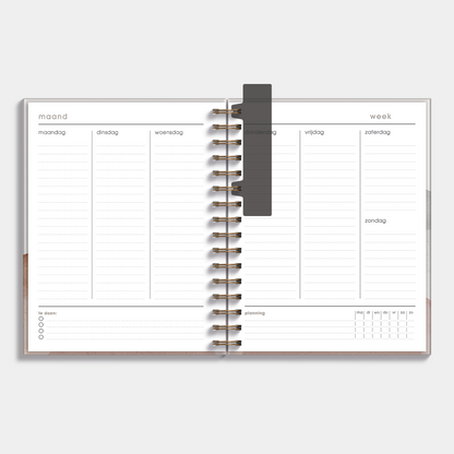 WEEKPLANNER UNDATED A5+ ABSTRACT