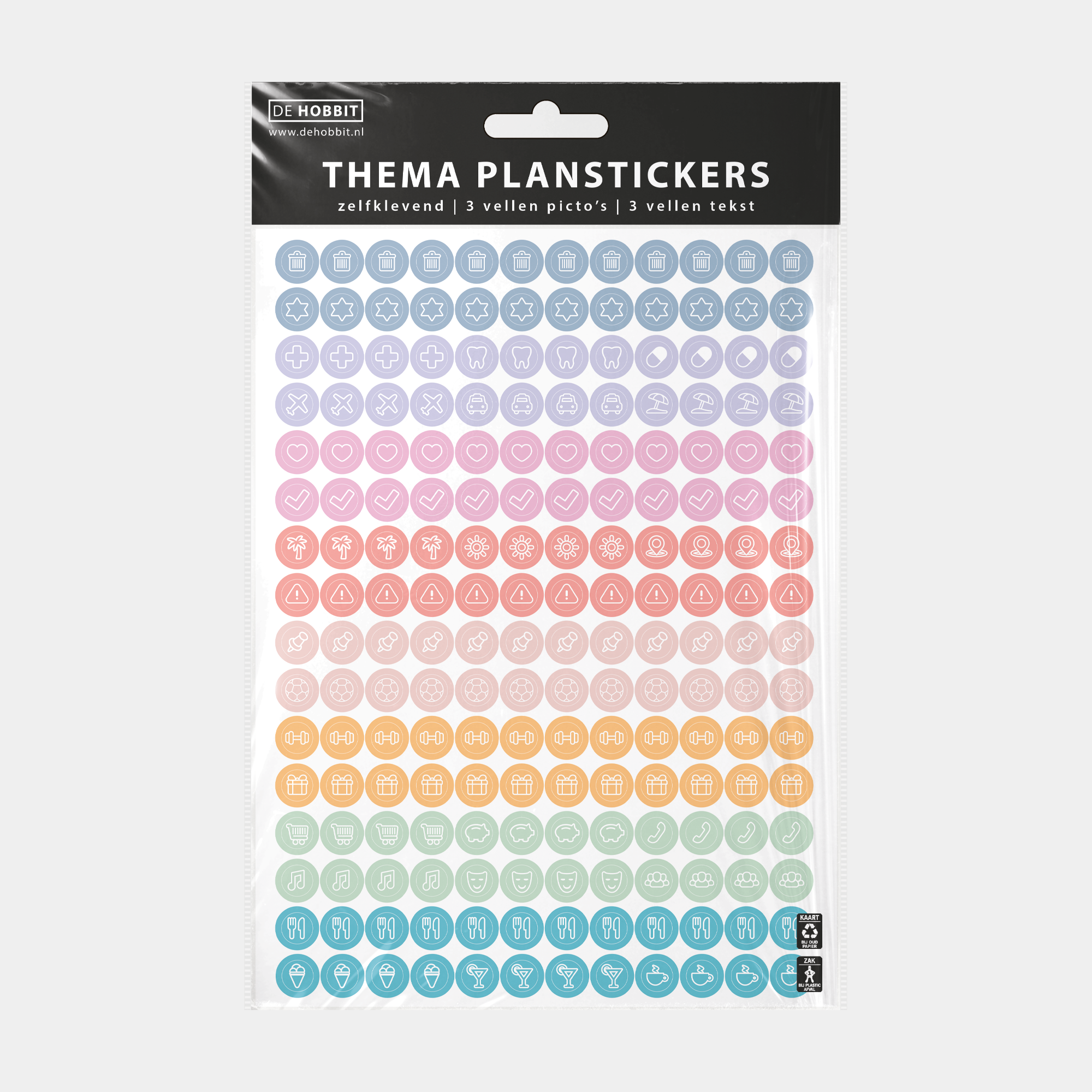 THEMA PLANSTICKERS