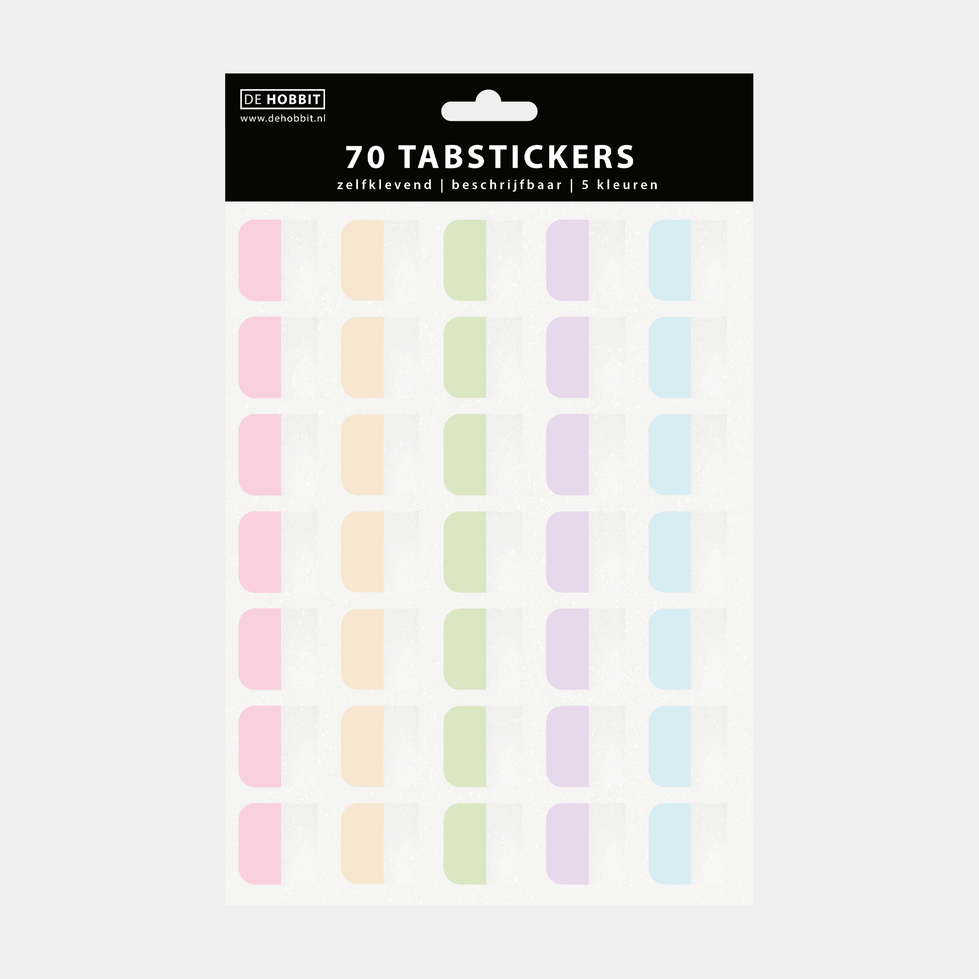 SET VAN 70 TABSTICKERS