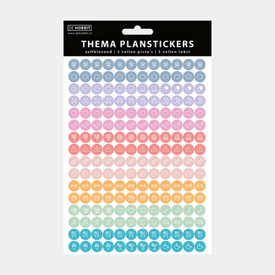 THEMA PLANSTICKERS