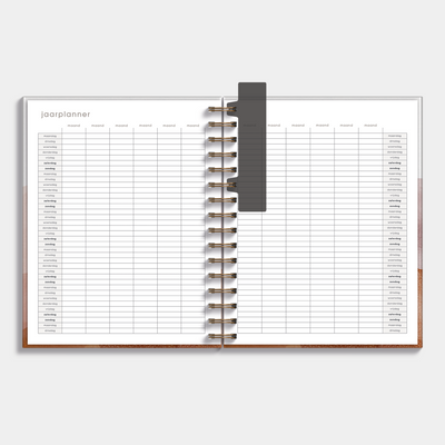 WEEKPLANNER UNDATED A5+ WATERVERF AARDETINTEN
