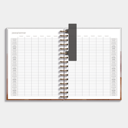WEEKPLANNER UNDATED A5+ WATERVERF AARDETINTEN
