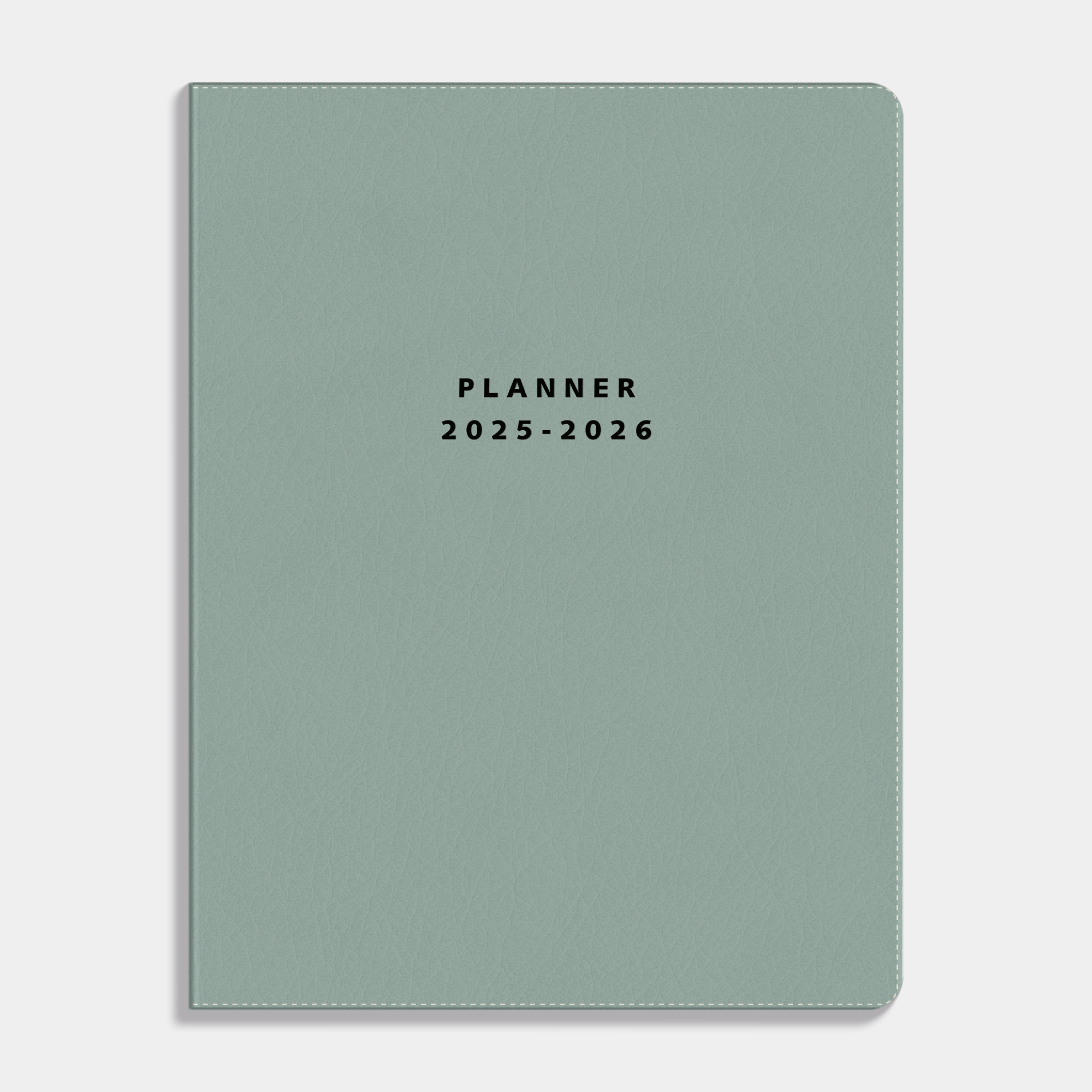 WEEKPLANNER 2025-2026 ±A4 LEDERLOOK