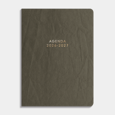 POCKET AGENDA 2026-2027 A6 WASHED KRAFT